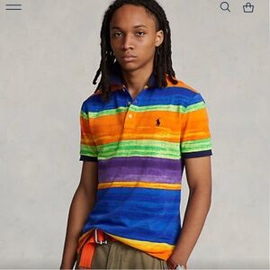 Ralph Lauren Multicolor Striped Polo Shirt